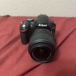 Nikon D3200 24.2 MP CMOS Digital SLR with 18-55mm f/3.5-5.6 Auto Focus-S DX VR NIKKOR Zoom Lens With Charger & 2 Batteries 