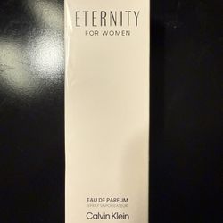 Calvin Klein Eternity Eau De Parfum 3.3 oz NEW SEALED AUTHENTIC