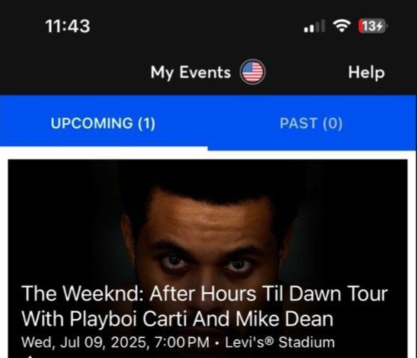 The Weeknd Concert
