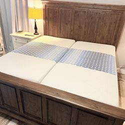 Almost NEW Twin XL (2)/King Mattresses