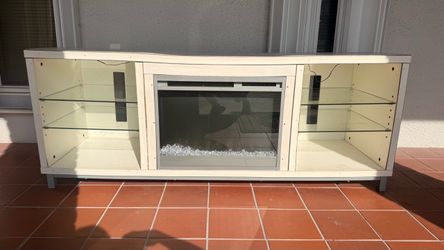 Fire place & TV Stand