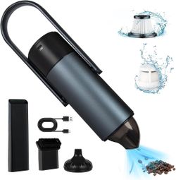Car Vacuum Cleaner, 2-In-1 Blower Handheld Cleaner, 9000PA Car Vacuum Portable Cordless
