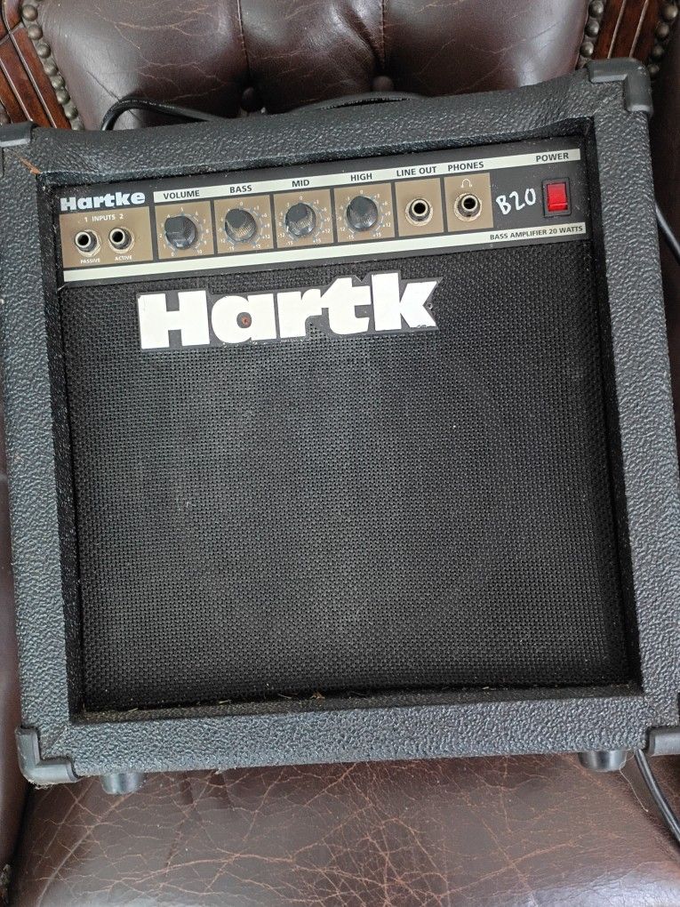 Hartk Bass Guitar B20 Amplifier Works Great 