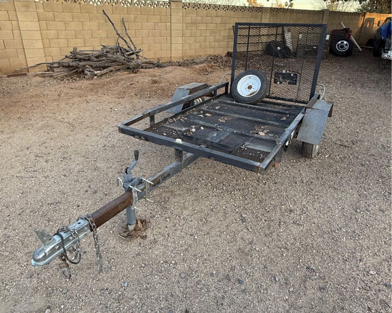 ‘07 SnowBear Utility Custom Quad Trailer 4x8 w/ Steel Ramp for Sale in ...