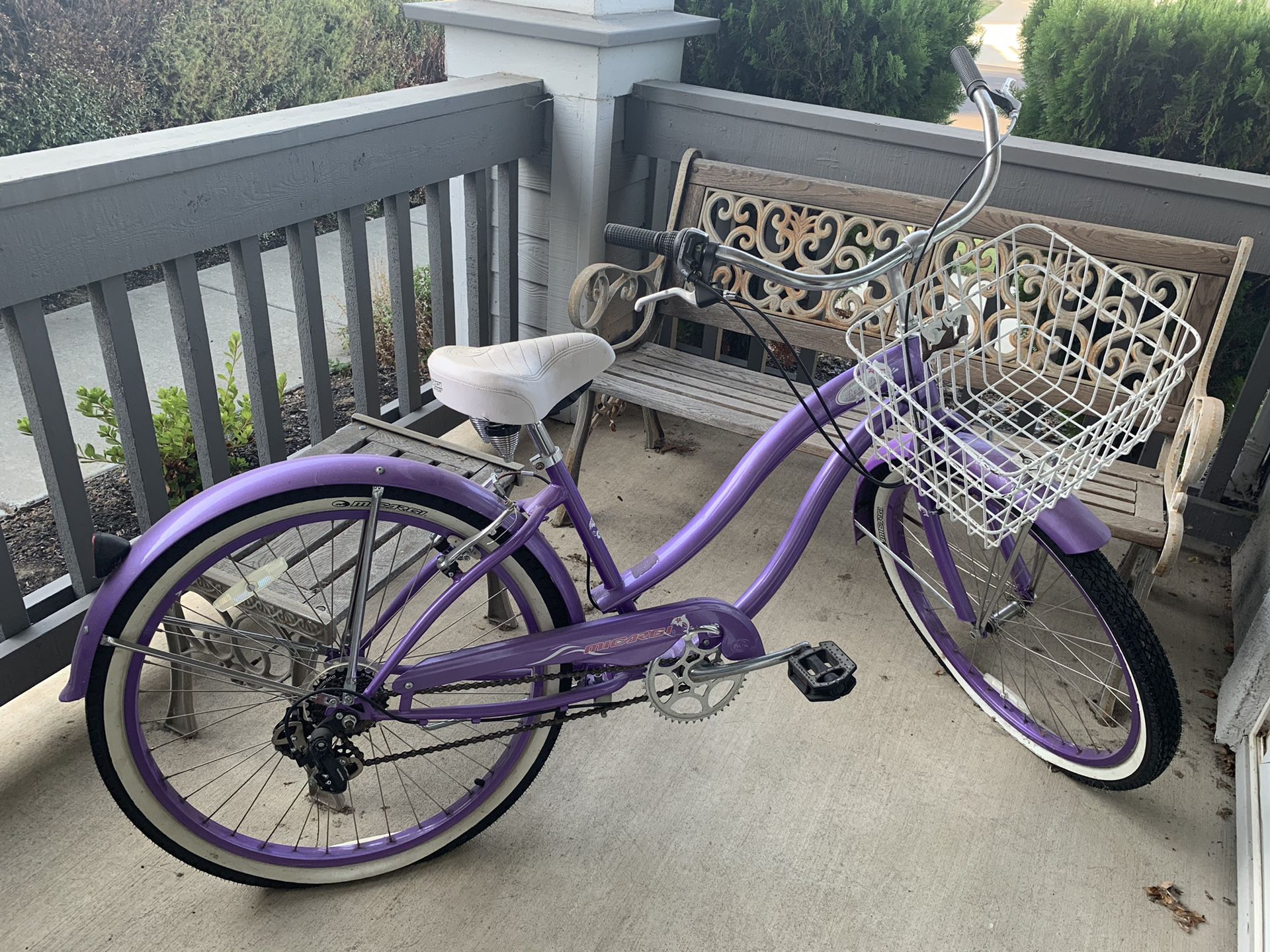 Purple Beachcomber bike