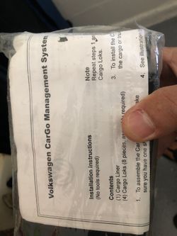 VW cargo management system