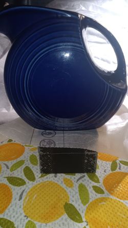 Fiesta Ware Cobalt Blue Pitcher
