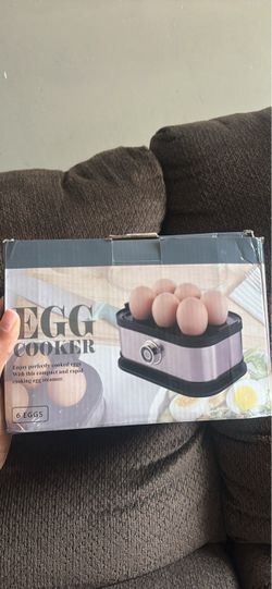 Egg Cooker 6-Egg Electric Steamer