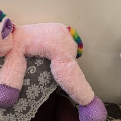 unicone Pink Stuffed Animal