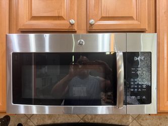 GE Stainless Steel Over-the-Range Microwave