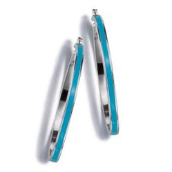 Fragrant Garden Hoop Earrings - New