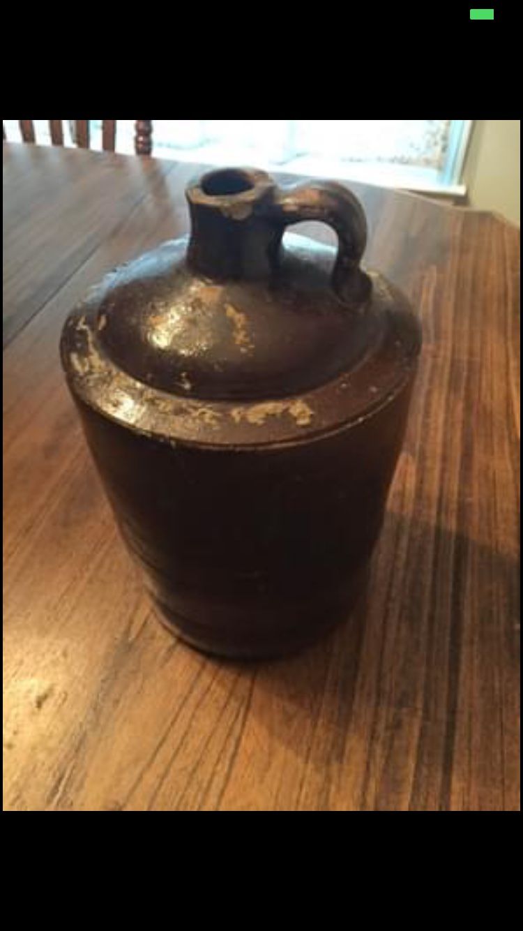Hahn Pottery Liquor Whiskey Jug