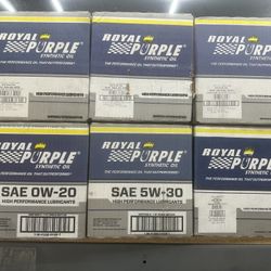 Royal Purple 0W20 5W20 5W30 5W40 10W30 20W50 