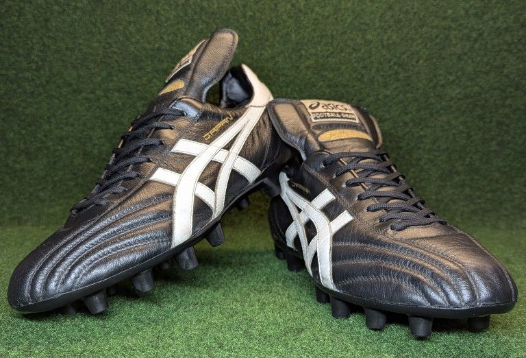 Restored Vintage Asics Japan Soccer Cleats Shoes Size 8.5 US