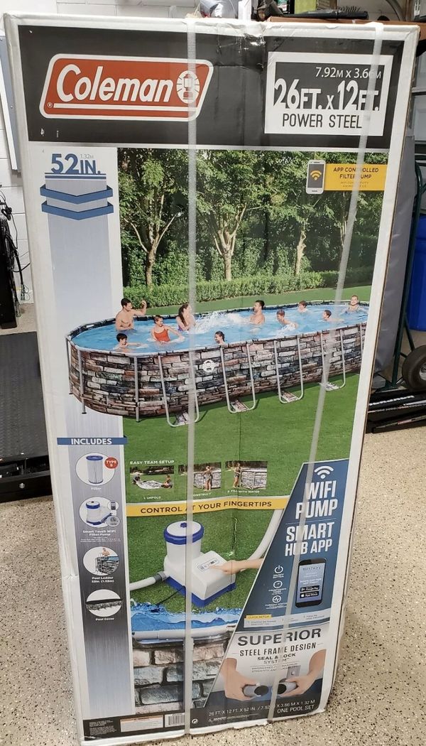 coleman 26 ft pool
