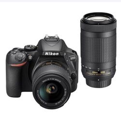 Like New Nikon 5100 D-SLR With 18-55mm And 55-300mm Lens