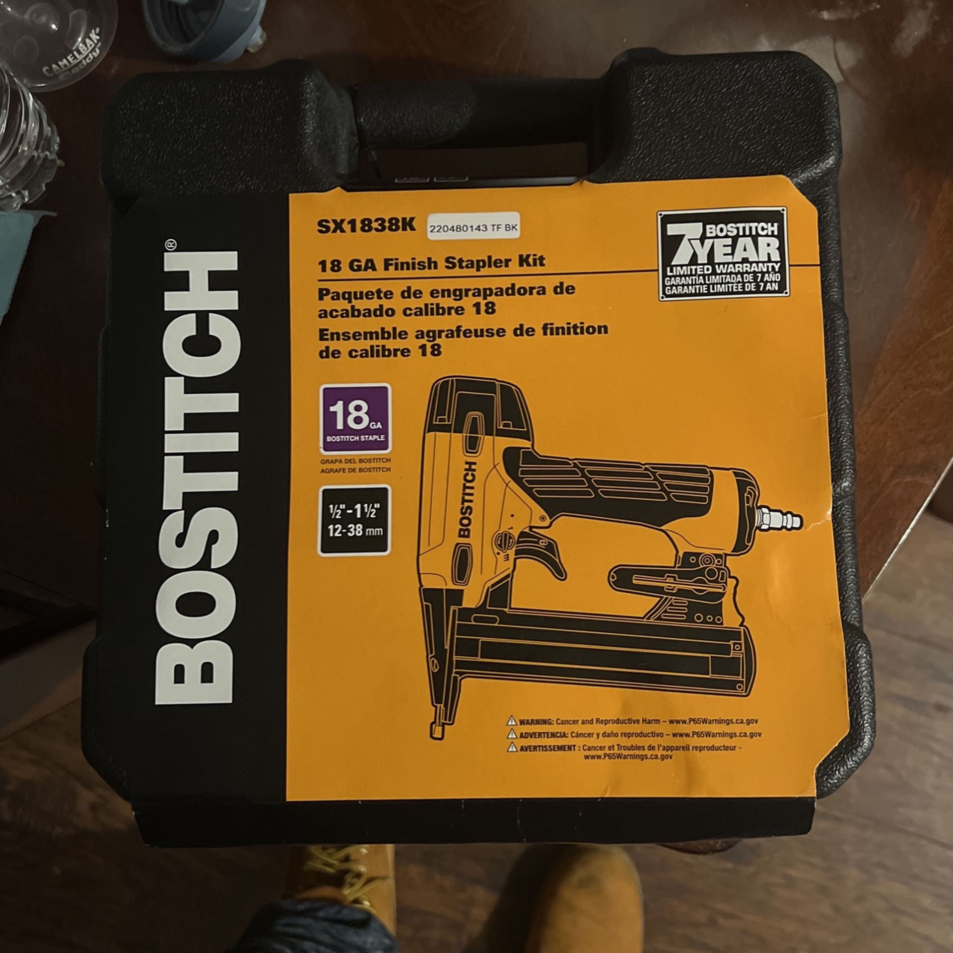 Bostitch 18 GA Stapler kit
