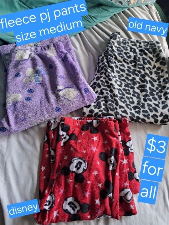 Ladies Medium PJ Pants