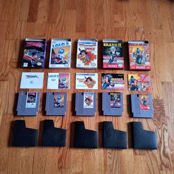 Nintendo NES Games Complete In Box 