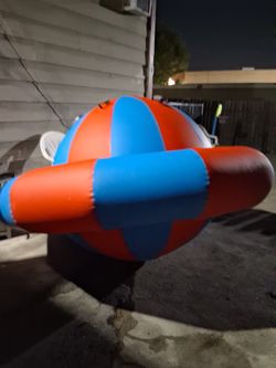 8.4"Inflatable Dome Rocker Bouncer With Pump