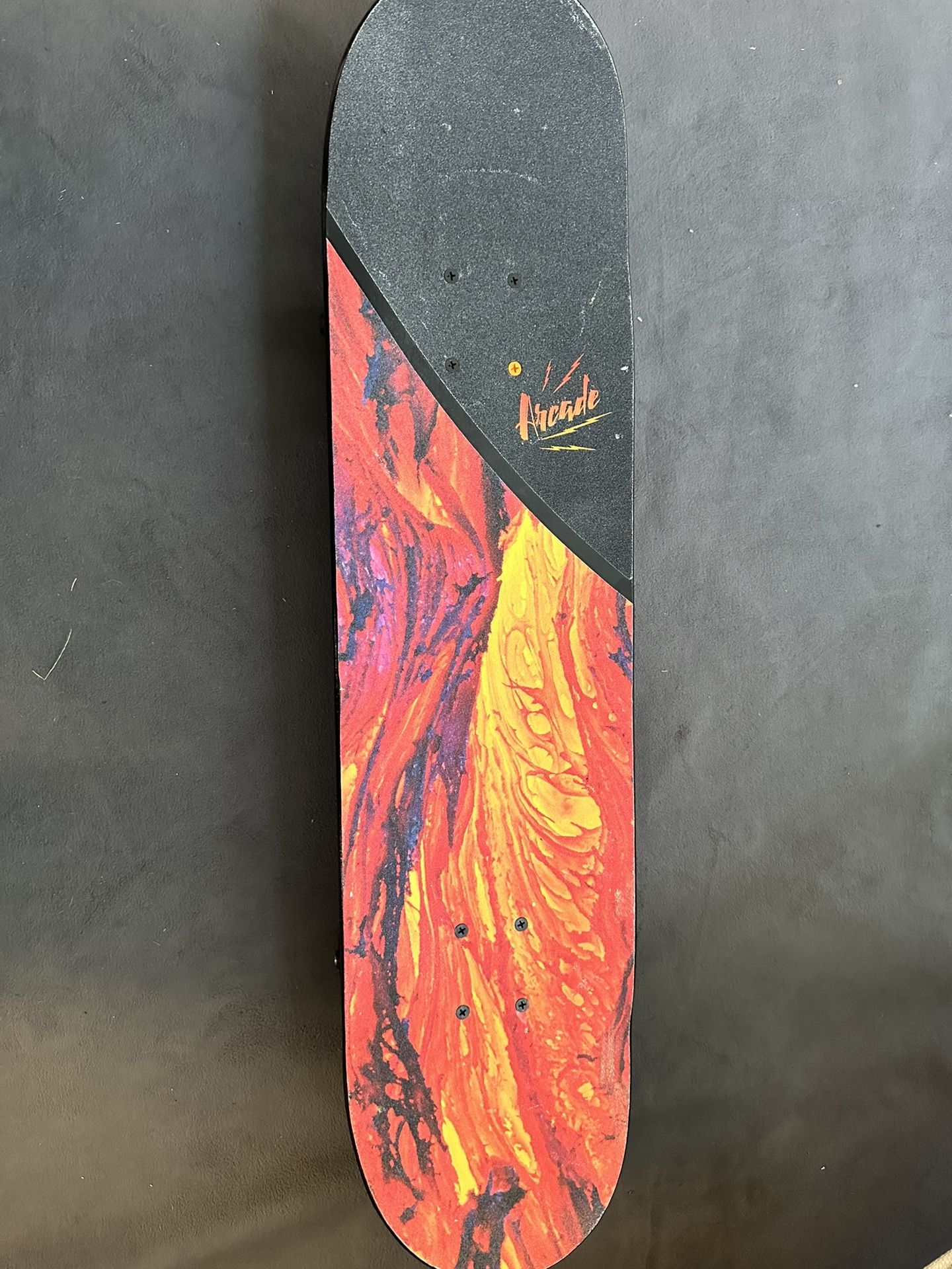 Arcade Lava Flow Skateboard