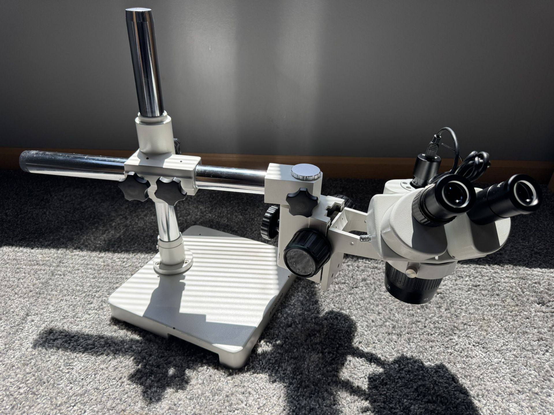 Amscope stereo Microscope Trinocular Binocular 