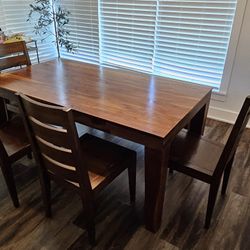 Dining Chairs And Bench