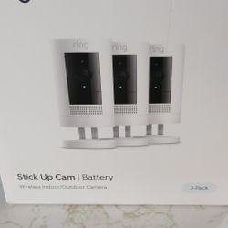 Ring Outdoor Wireless Cameras 3pk