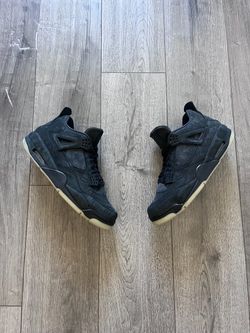 Jordan 4 Kaws Black