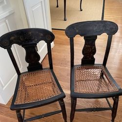 Chairs Ratan Seat Wood Frames