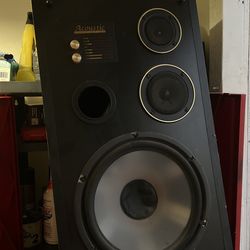 Acoustic Studio Monitor Speakers Pair (WORKING)