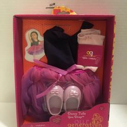 Our Generation Dance Tulle You Drop Outfit Set New