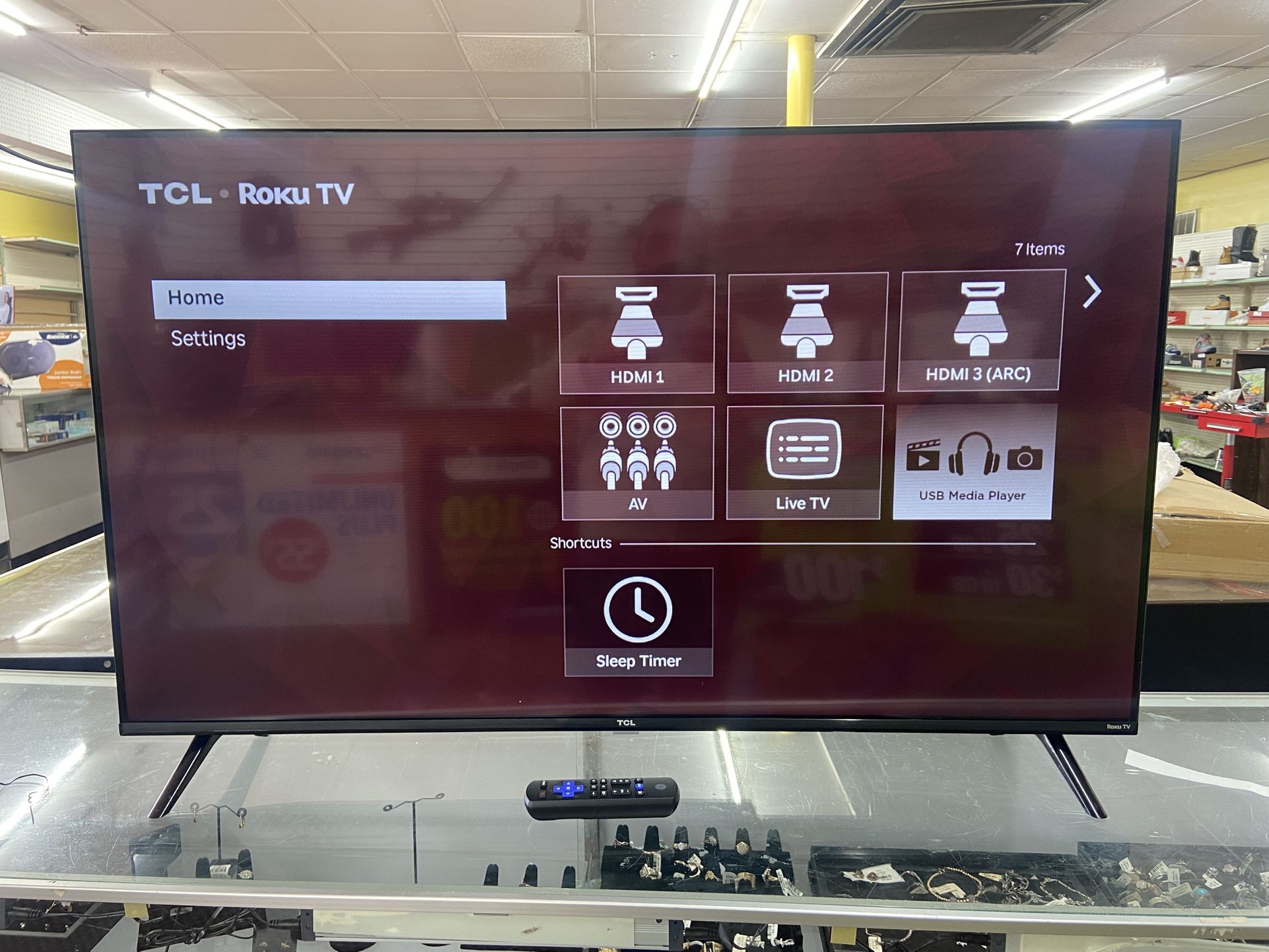 TCL 43" Class S3 (43S310R) 1080p FHD LED Smart TV with Roku TV