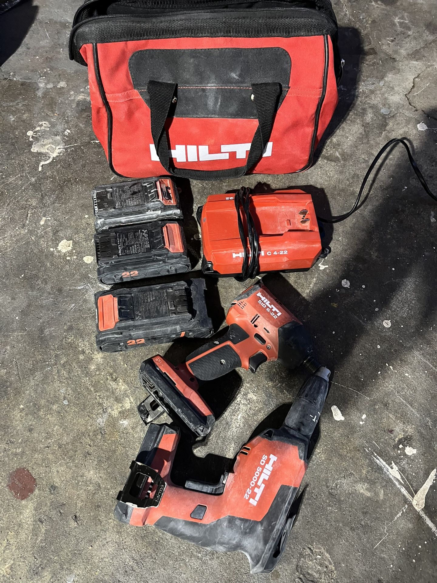 Hilti Impact Gun And ScrewGun For Drywall