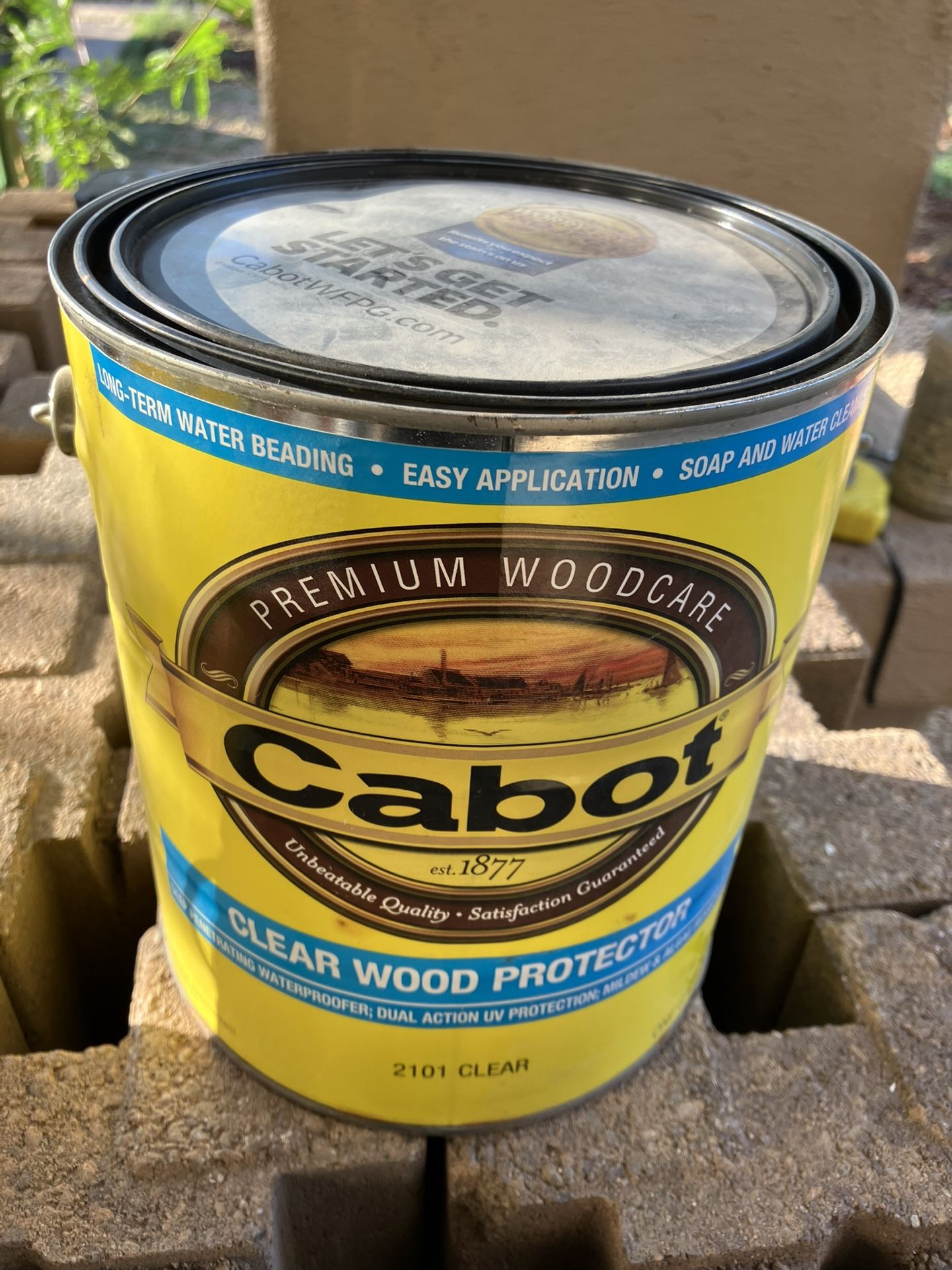 Cabot Clear Wood UV Sealer Protector 1 Gallon
