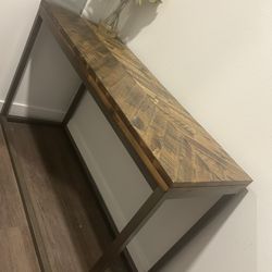 Beautiful Entry Way Table / Behind Couch Console Sofa Table