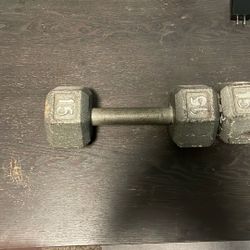 15 Pound Dumbbells 