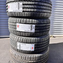 255 50 20 Goodyear Reliant All Season tires