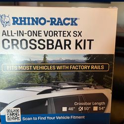 Rhino RACK ALL-in-One Crossbar kit 50” New in Box