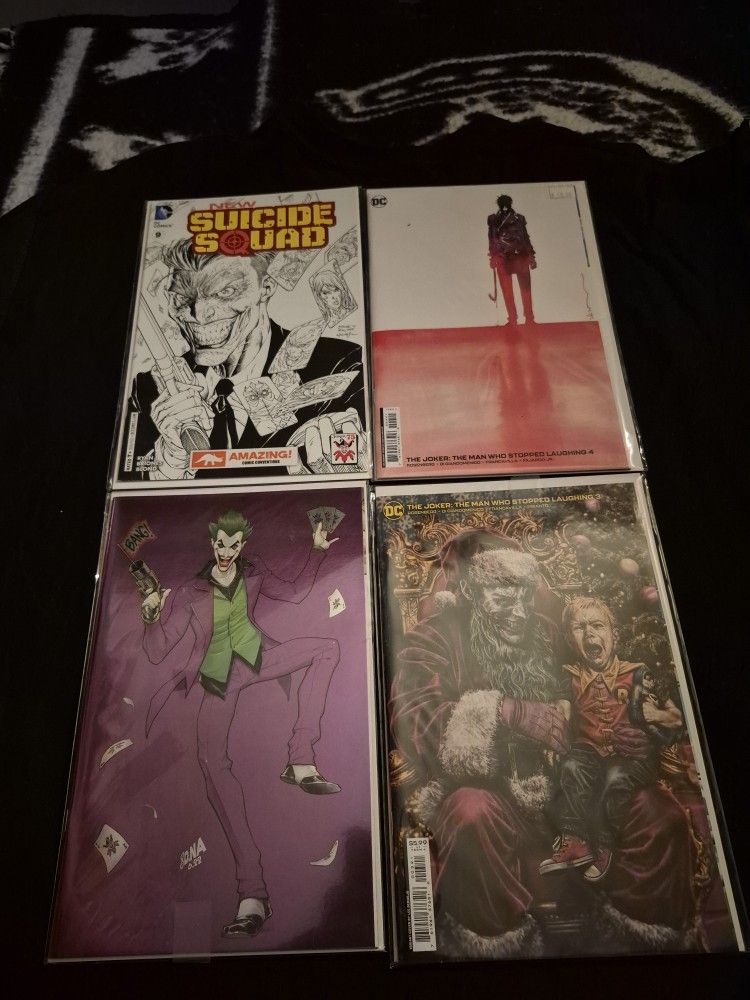 Harley, Queen and the joker.
Comic