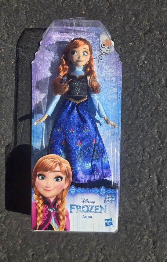 Disney Hasbro Anna Classic Frozen Doll Original