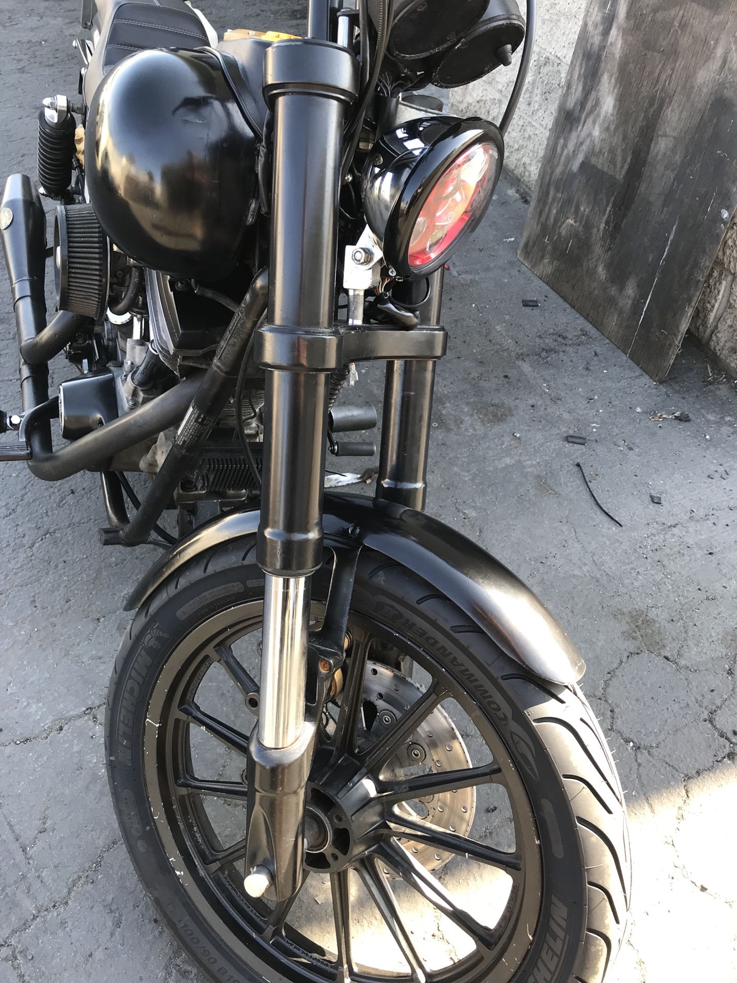 Inverted front end off Dyna