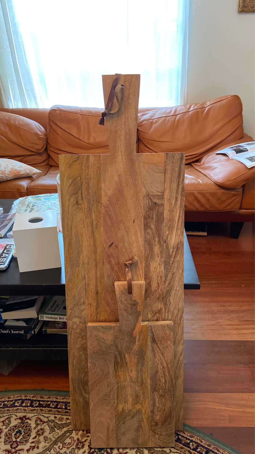 Pair of Rustic Charcuterie Boards/Cutting Boards
