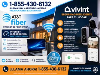 Promoción de internet y cámara de seguridad