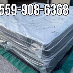 King Pillow Top With Boxsprings $280