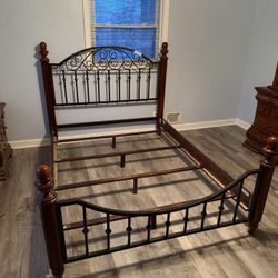Queen Wood Bed Frame