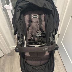 Evenflo Pivot Stroller (Casual Gray)