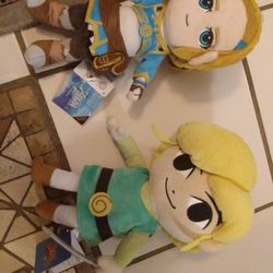 Brand New 12". Zelda Plushs $20Each