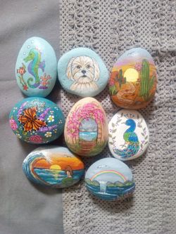 Hand Painted Rocks