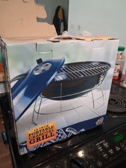 14in Portable Grill NEW IN BOX